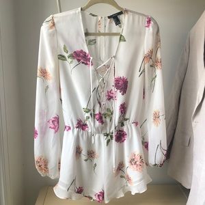 Floral Romper